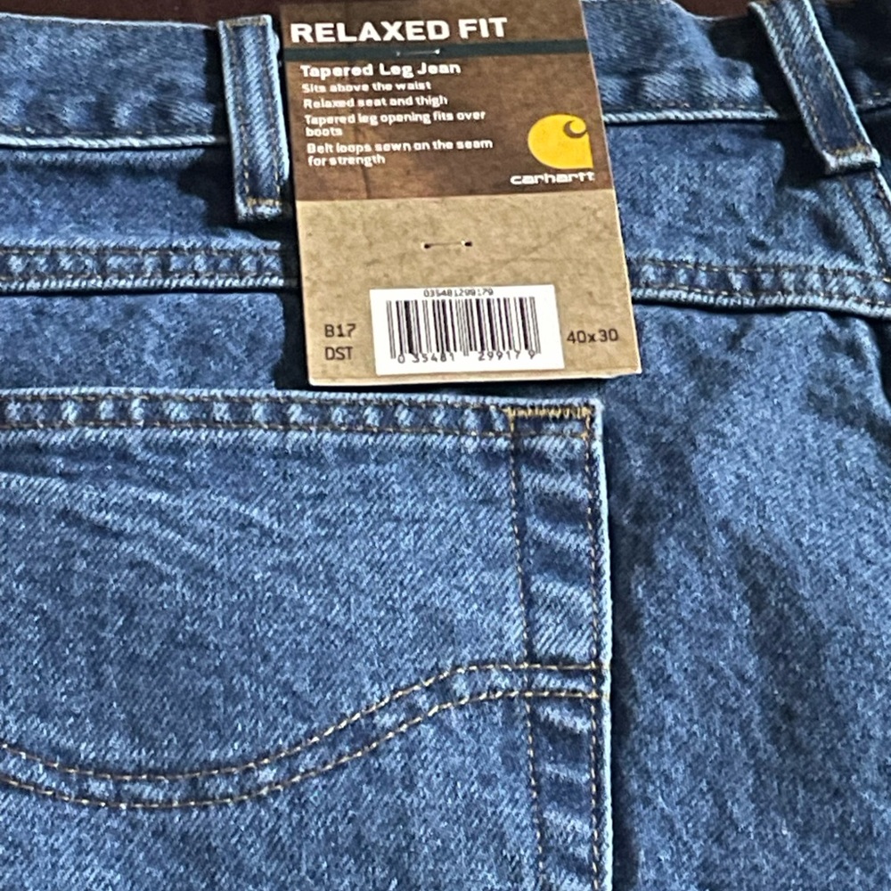 Brand new carhart jeans relaxed fit